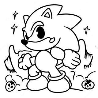 Sonic Halloween Farglaggningssida 11350-8900