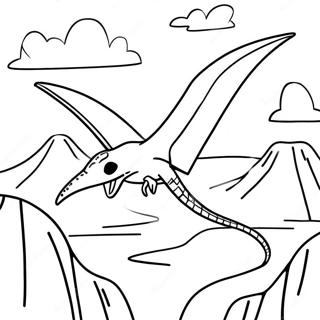 Pterodactylus Målarbilder