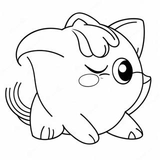 Jigglypuff Bedarande Sovande Malarbild 14421-11343