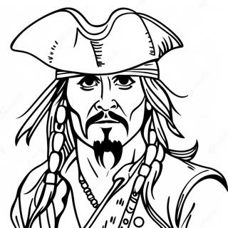 Jack Sparrow Aventyrlig Malarbild 26455-20919