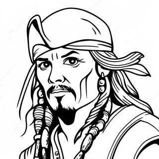 Jack Sparrow Aventyrlig Malarbild 26455-20920