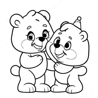 1980-Talets Care Bears Målarbilder