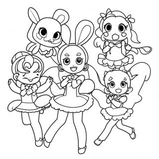 Precure Målarbilder