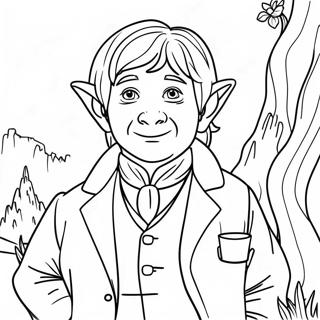 Bilbo Baggins Aventyrlig Malarbild 30055-23751