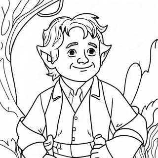 Bilbo Baggins Aventyrlig Malarbild 30055-23752