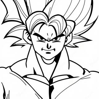 Super Saiyan Goku Malarbild 30255-23901