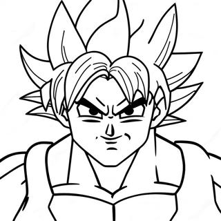 Super Saiyan Goku Malarbild 30255-23902