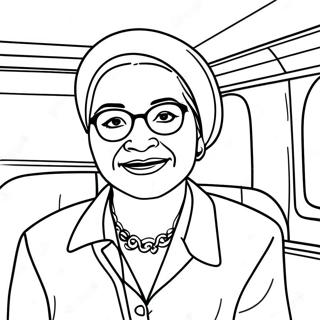 Rosa Parks Målarbilder