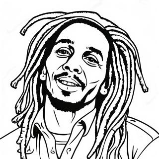 Bob Marley Målarbilder