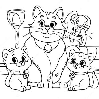 Aristocats Målarbilder