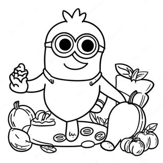 Minion Thanksgiving Fest Farglaggningssida 48523-38366