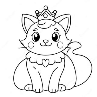 Prinsessan Peach Katt Malarbild 49773-39416