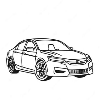 Honda Accord Sportig Design Farglaggningssida 55614-44001