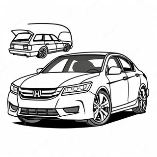 Honda Accord Sportig Design Farglaggningssida 55614-44002