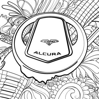 Acura Logotyp Farglaggningssida 57883-45788