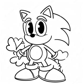 Sonic Valentine Målarbilder