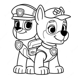 Paw Patrol Rex Målarbilder