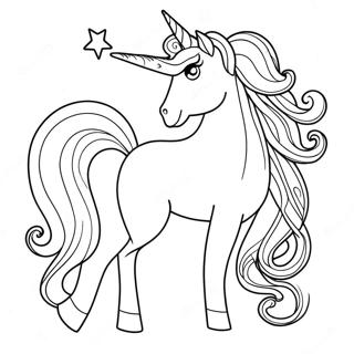 Unicorn Prinsessa Farglaggningssida 6740-5359