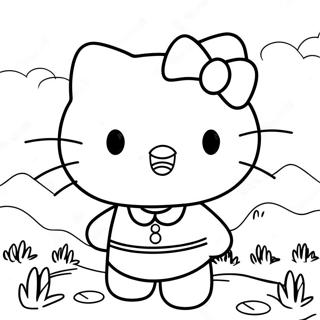 Hello Kitty Aventyr Farglaggningssida 6850-5451