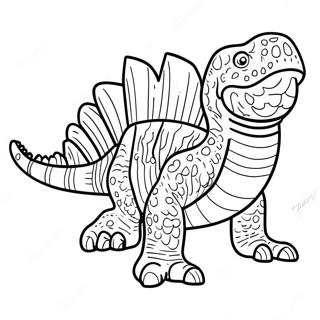 Dimetrodon Målarbilder