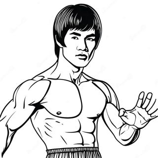 Bruce Lee Målarbilder