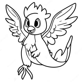 Moltres Malarbild 71774-56839